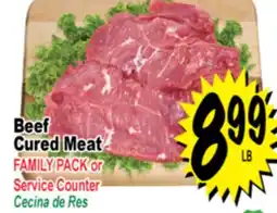 Superior Grocers Beef Cured Meat offer