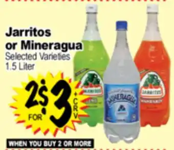 Superior Grocers Jarritos or Mineragua offer