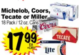 Superior Grocers Michelob, Coors, Tecate or Miller offer