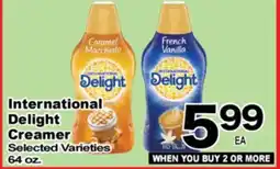 Superior Grocers International Delight Creamer offer