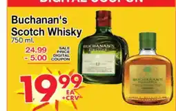 Superior Grocers Buchanan's Scotch Whisky offer