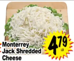 Superior Grocers Monterrey Jack Shredded Cheese offer