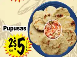 Superior Grocers Pupusas offer