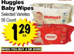 Superior Grocers Huggies Baby Wipes offer