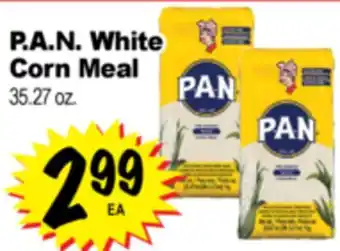 Superior Grocers P.A.N. White Corn Meal offer