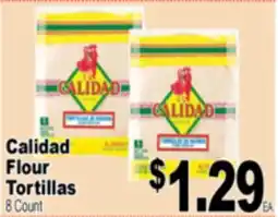 Superior Grocers Calidad Flour Tortillas offer