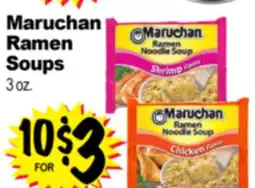 Superior Grocers Maruchan Ramen Soups offer