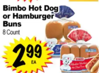 Superior Grocers Bimbo Hot Dog or Hamburger Buns offer