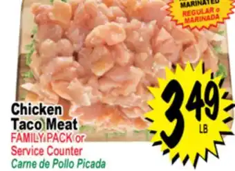 Superior Grocers Chicken Taco Meat offer