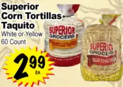 Superior Grocers Superior Corn Tortillas Taquito offer