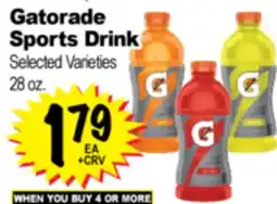 Superior Grocers Gatorade Sports Drink offer