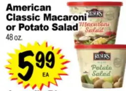 Superior Grocers American Classic Macaroni or Potato Salad offer