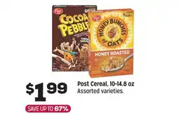 Grocery Outlet Post Cereal offer