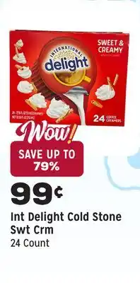 Grocery Outlet Cold Stone Swt Crm offer