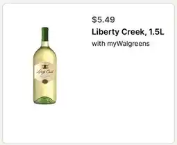 Walgreens Liberty Creek, 1.5L offer