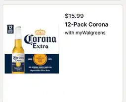 Walgreens 12-Pack Corona offer