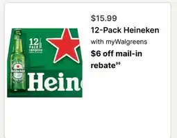 Walgreens 12-Pack Heineken offer