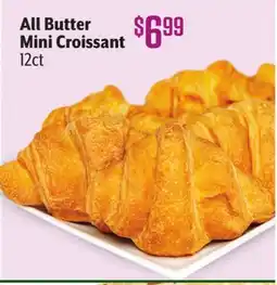 Vallarta Supermarkets All Butter Mini Croissant offer