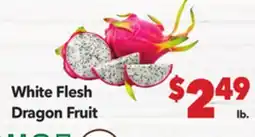 Vallarta Supermarkets White Flesh Dragon Fruit offer