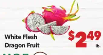 Vallarta Supermarkets White Flesh Dragon Fruit offer