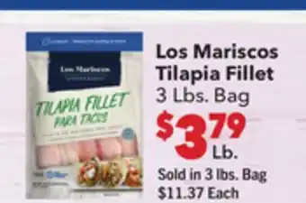 Vallarta Supermarkets Los Mariscos Tilapia Fillet offer