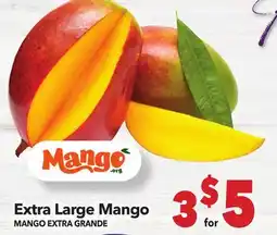 Vallarta Supermarkets Extra Large Mango / MANGO EXTRA GRANDE offer