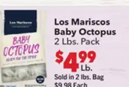 Vallarta Supermarkets Los Mariscos Baby Octopus offer