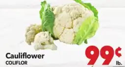 Vallarta Supermarkets Cauliflower / COLIFLOR offer