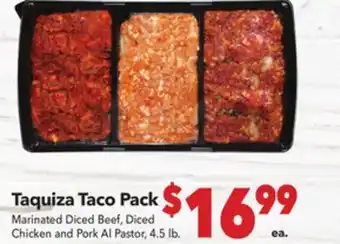 Vallarta Supermarkets Taquiza Taco Pack offer