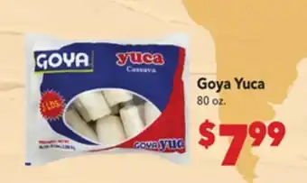 Vallarta Supermarkets Goya Yuca offer