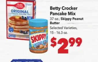 Vallarta Supermarkets Betty Crocker Pancake Mix offer