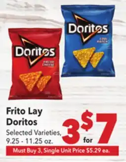 Vallarta Supermarkets Frito Lay Doritos offer