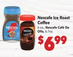 Vallarta Supermarkets Nescafe Ice Roast Coffee offer