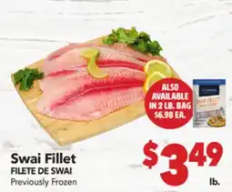 Vallarta Supermarkets Swai Fillet / FILETE DE SWAI offer