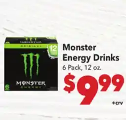 Vallarta Supermarkets Monster Energy Drinks offer