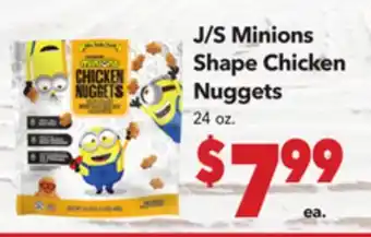 Vallarta Supermarkets J/S Minions Shape Chicken Nuggets offer