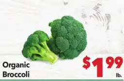 Vallarta Supermarkets Organic Broccoli offer