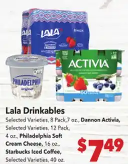 Vallarta Supermarkets Lala Drinkables offer