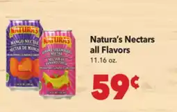 Vallarta Supermarkets Natura's Nectars offer