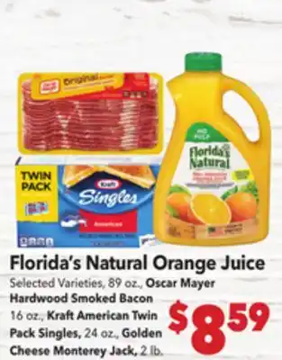 Vallarta Supermarkets Florida's Natural Orange Juice offer