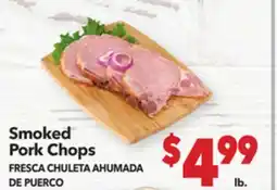 Vallarta Supermarkets Smoked Pork Chops / FRESCA CHULETA AHUMADA DE PUERCO offer