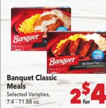 Vallarta Supermarkets Banquet Classic Meals offer