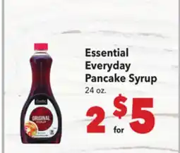 Vallarta Supermarkets Essential Everyday Pancake Syrup offer