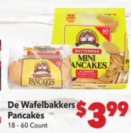 Vallarta Supermarkets De Wafelbakkers Pancakes offer