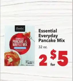 Vallarta Supermarkets Essential Everyday Pancake Mix offer