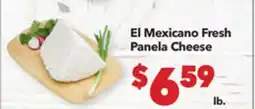 Vallarta Supermarkets El Mexicano Fresh Panela Cheese offer