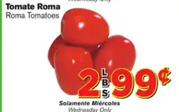 El Super Fresh Roma Tomatoes offer