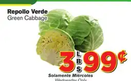 El Super Fresh Green Cabbage offer