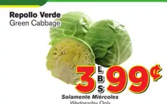 El Super Fresh Green Cabbage offer