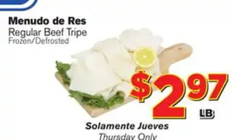 El Super Fresh Regular Beef Tripe offer